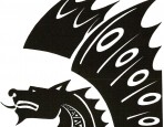 Bestiario senese in serigrafia – Drago